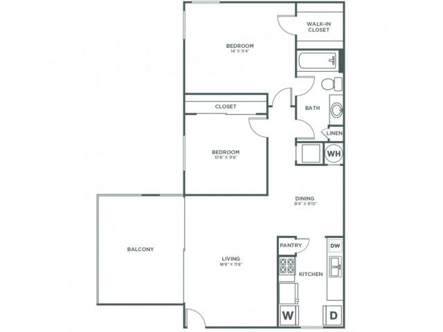 maple 2 bed apartment avana woods