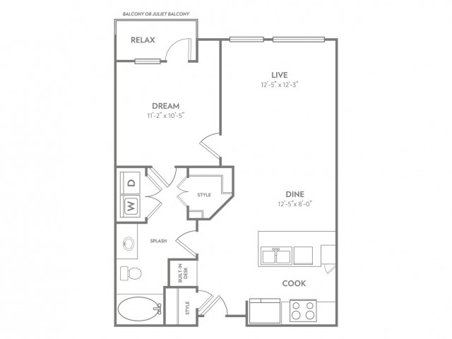 Savvy | 1 bed 1 bath | from 756 square feet