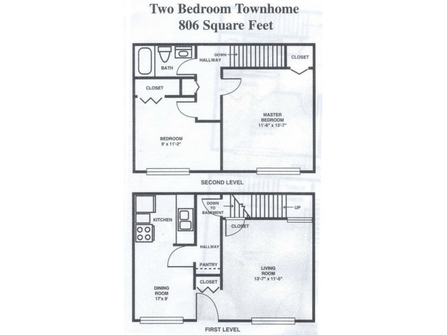 2 Bed 1 Bath Apartment In Mt Morris Mi Vanderbilt Townhomes