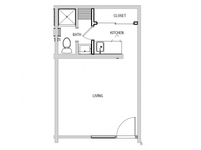 Studio 1 Bath Apartment In Phoenix Az Duo Apartments