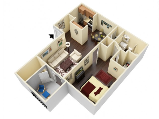 Studio - 2 Bed Apartments - Check Availability | Post Oak
