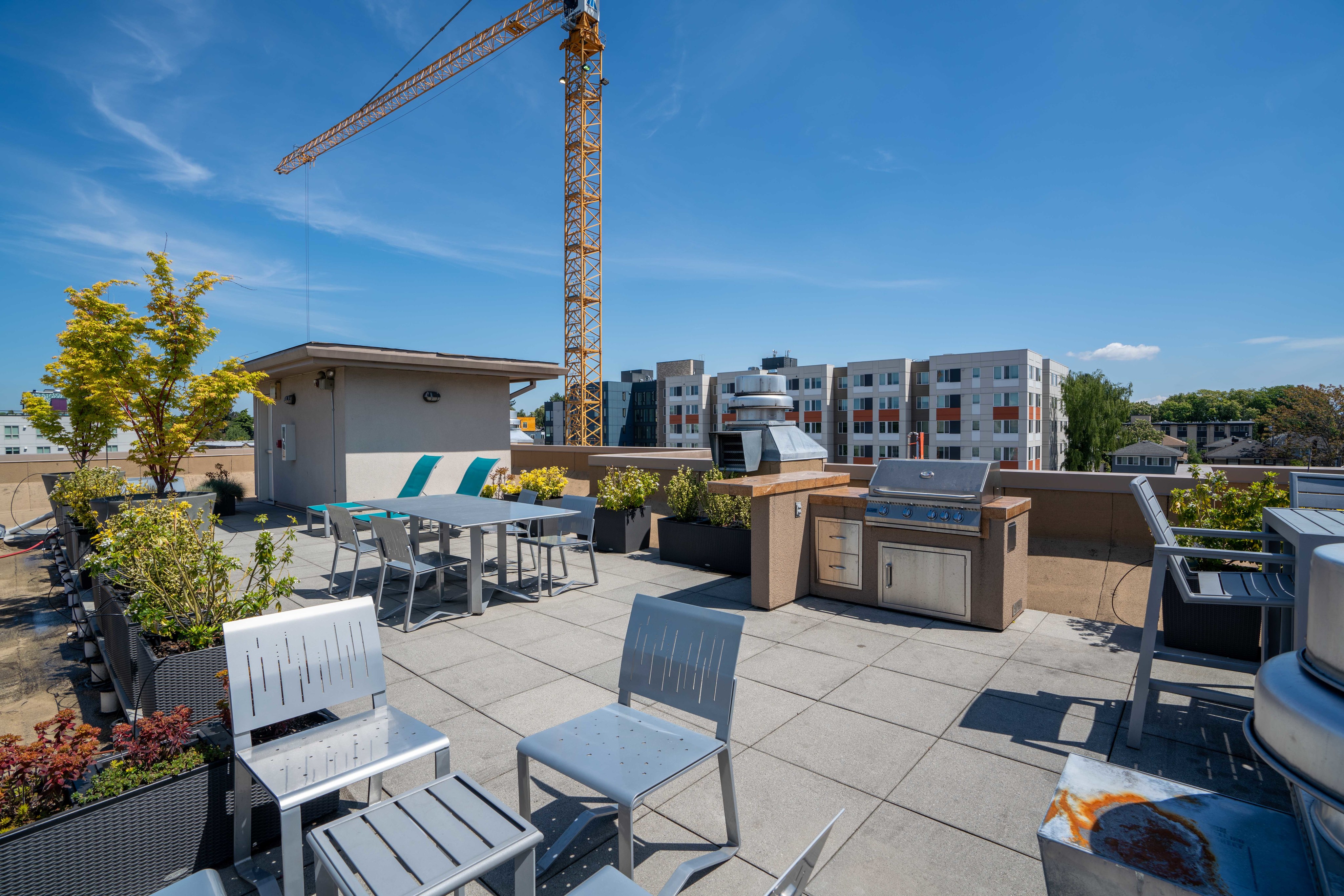 Lothlorien Apartments Lifestyle - Rooftop Terrace With BBQ Grills