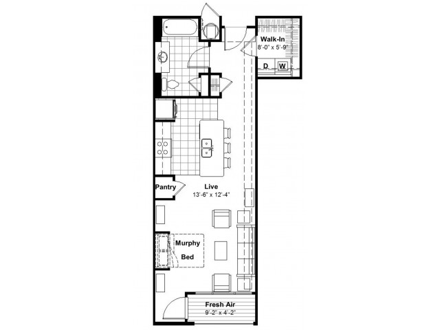 Studio  | Apartments Kansas City, MO | Lofts at Union Hill