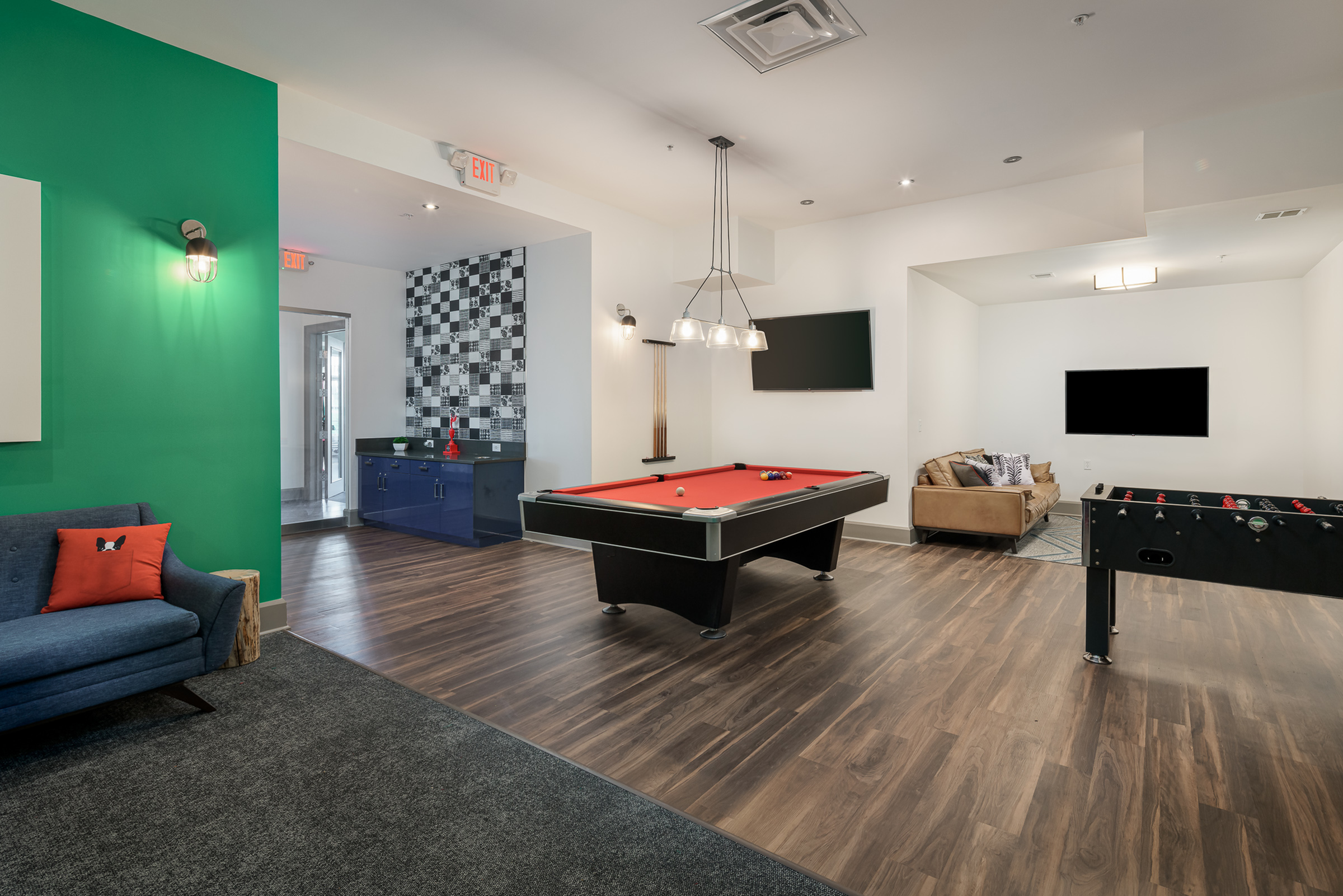 Resident Game Room | Apartments in Athens, OH | The Summit at Coates Run