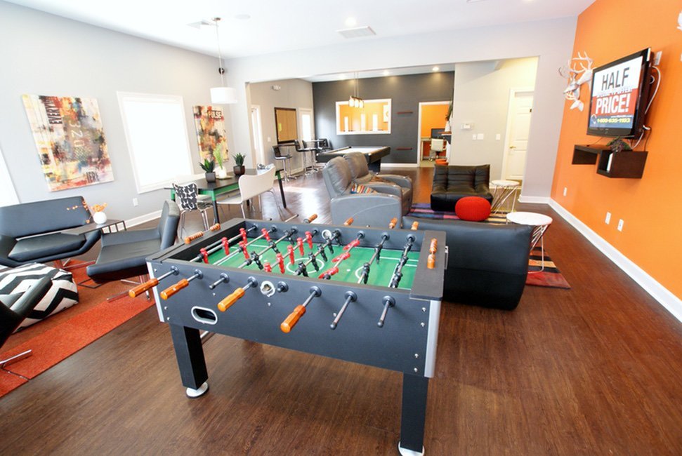 Resident Game Room | Apartments in Murfreesboro, TN | Campus Crossing