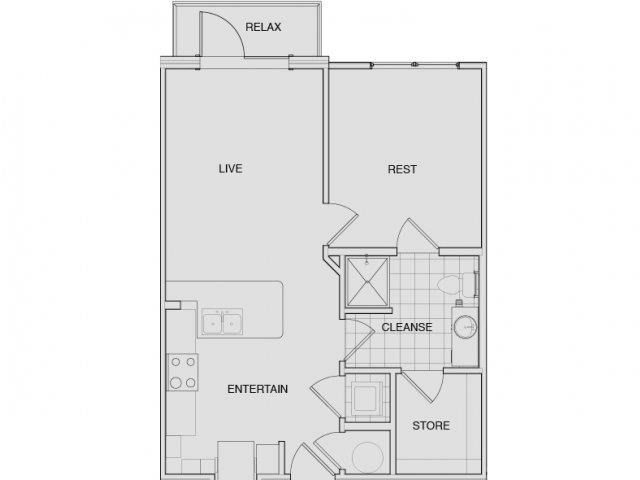 Floor Plan 3 | Apartments In South Nashville | Note 16