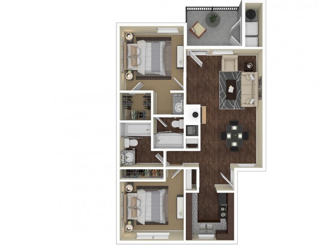 1 Bedroom Apartments In Chandler Az Arches At Hidden Creek