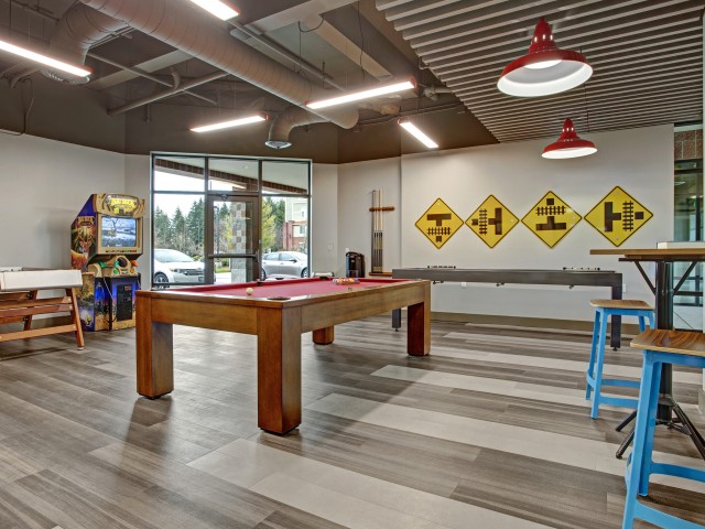 Image of Billiards Table for Trax at DuPont Station Apartments