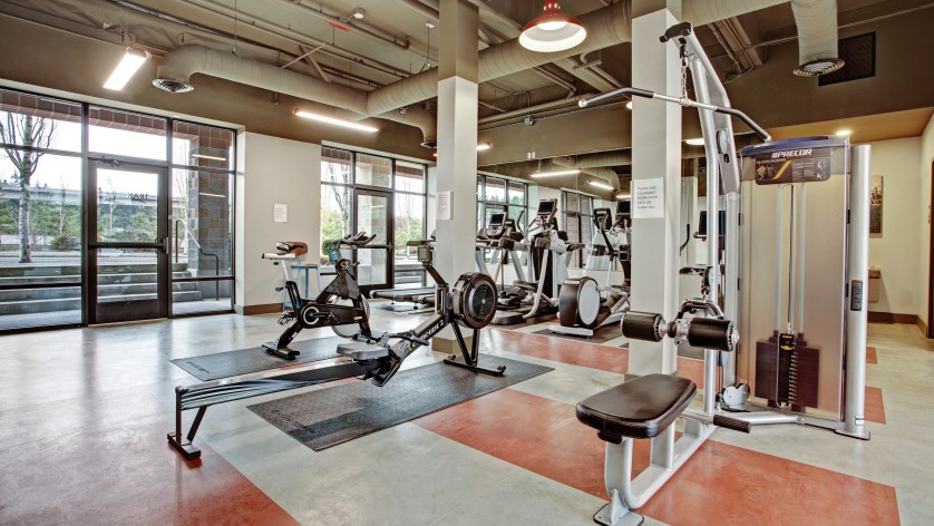 State-of-the-Art Fitness Center | Dupont Wa Apartments | Trax at DuPont Station