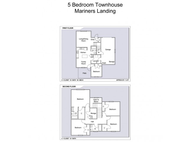 2 5 Bed Apartments Check Availability Mariner S Landing