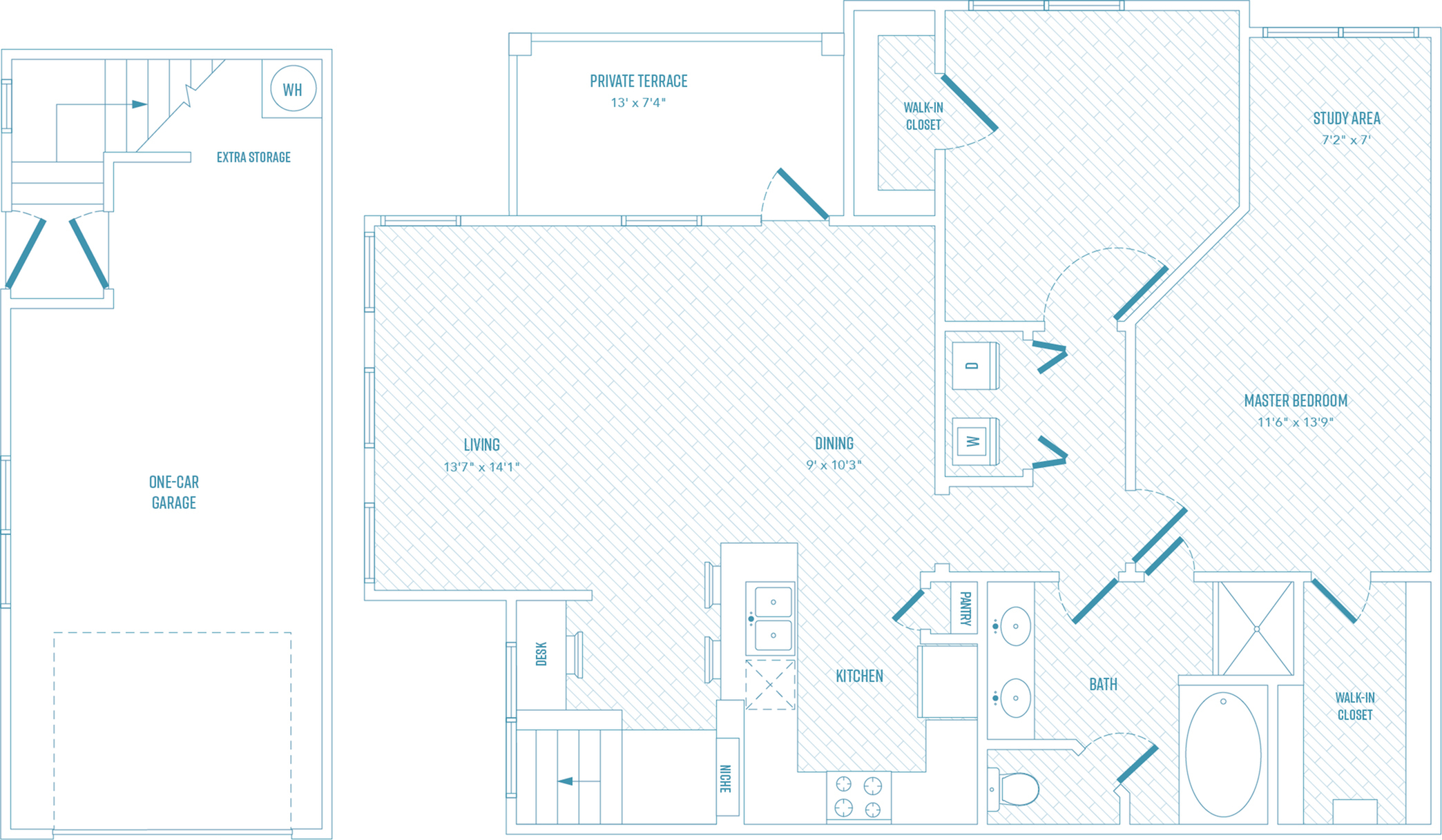 2 Bed 1 Bath Apartment In Georgetown Tx Mansions 54