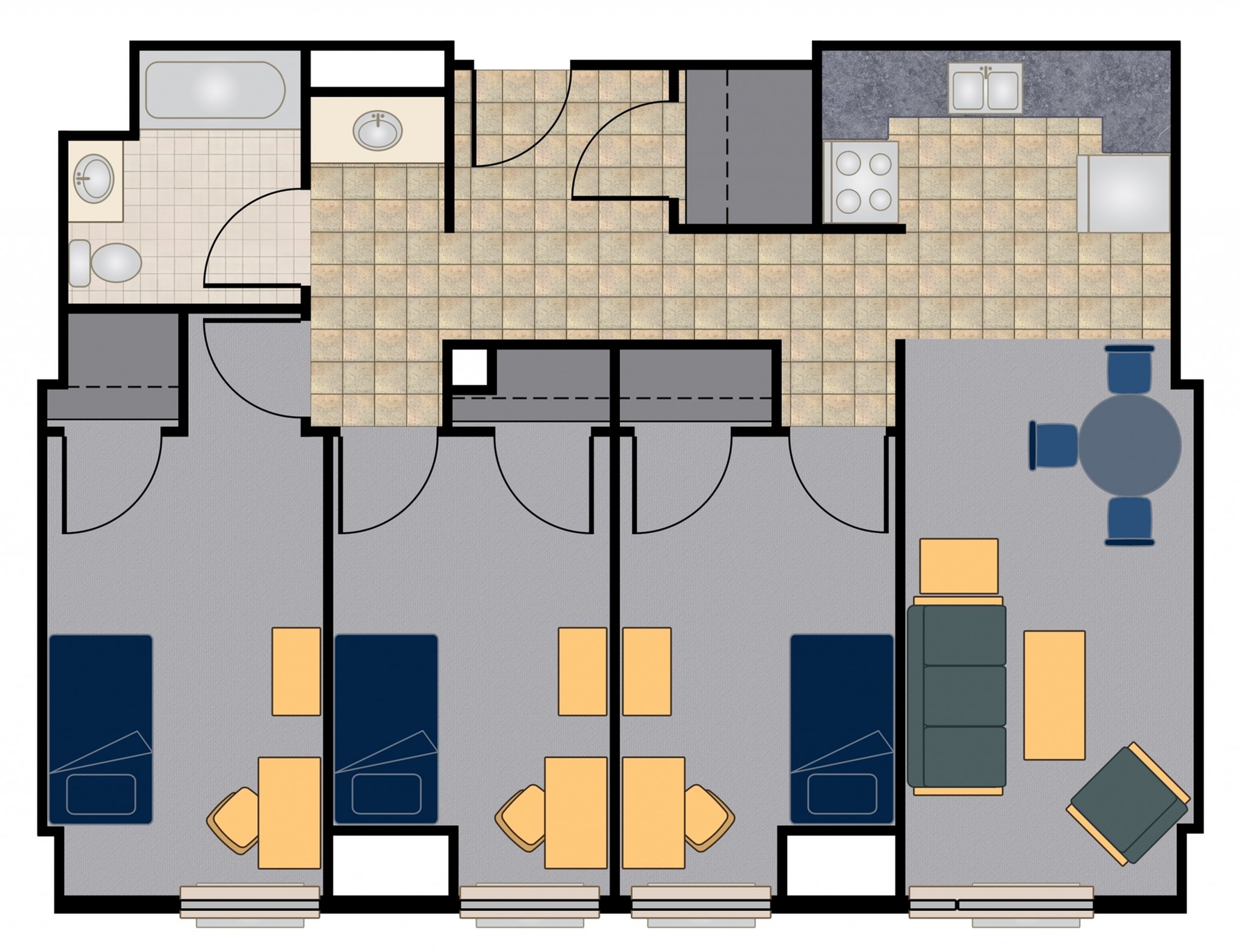 1 2 3 bedroom student apartments near rutgers university | rockoff 1 2 3 bedroom student apartments near rutgers university | rockoff