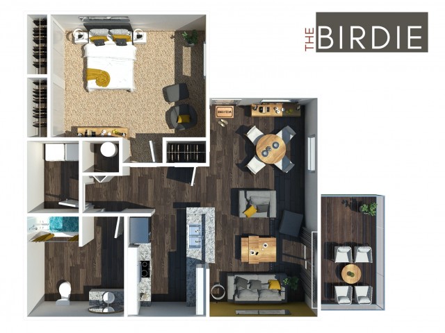 Birdie - 1 Bedroom