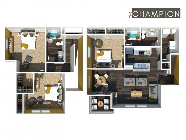 Champion 3 Bedroom