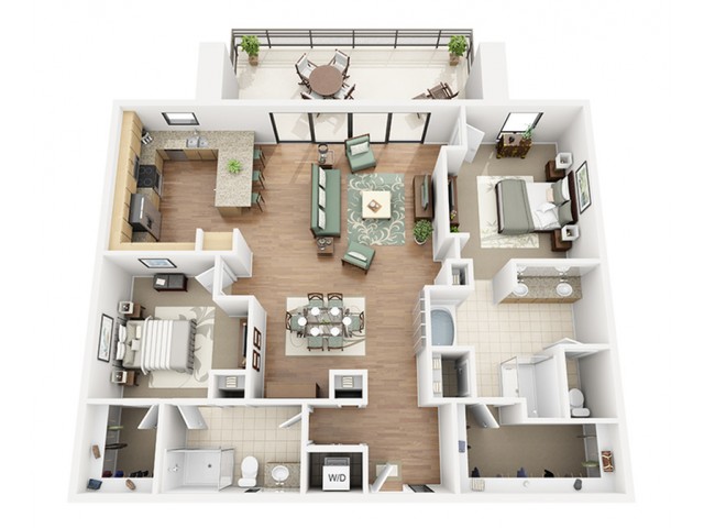 Merlot Penthouse Floor Plan
