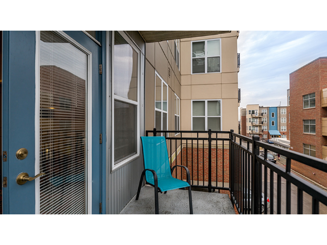 Private balconies and patios available!
