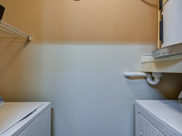 Full size washer & dryer in every unit!