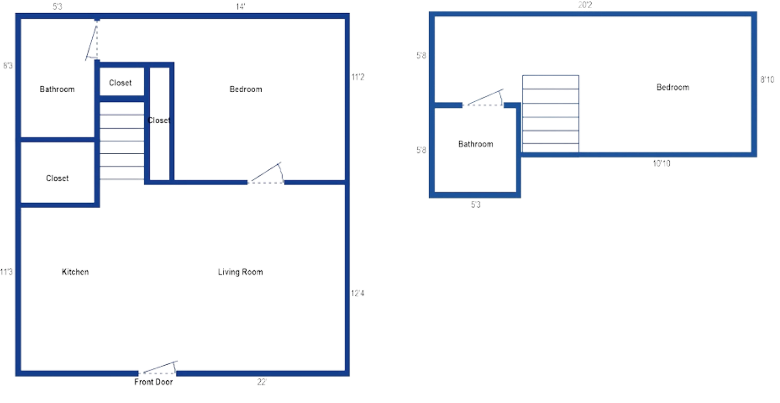 Two BR floorplan