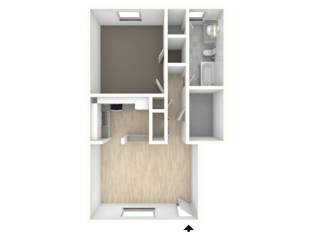 1 Bedroom Apartments | Carlisle Park