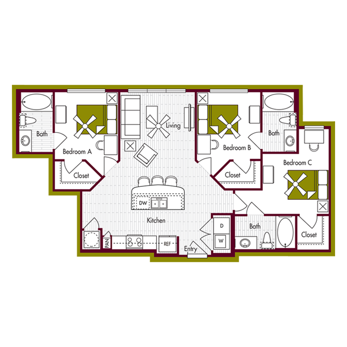 C1 Floor Plan