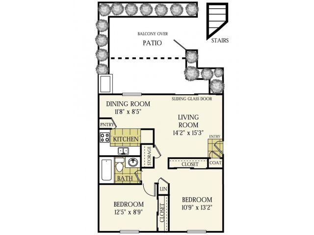 The Runabout 2 Bed Apartment Reserve at Lake Pointe