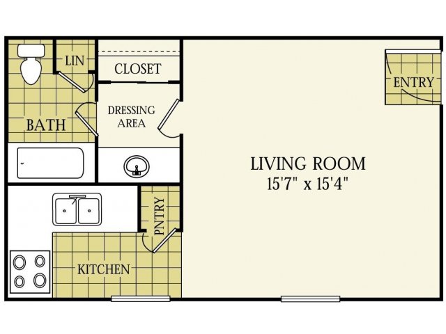 The Skeeter | Studio | Reserve at Lake Pointe