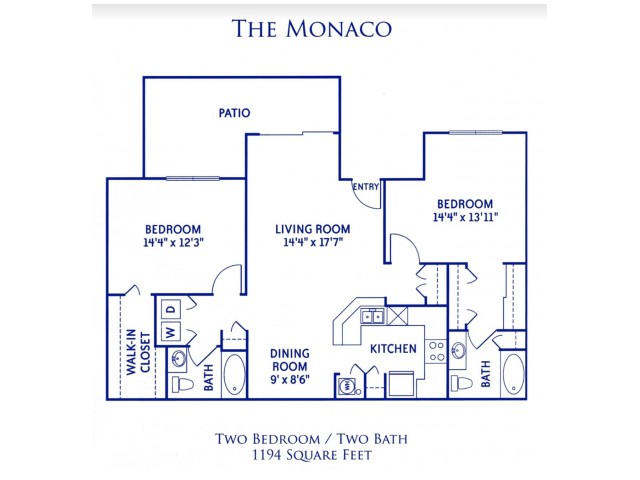 Monaco 2 Bed Apartment San Michele Collection