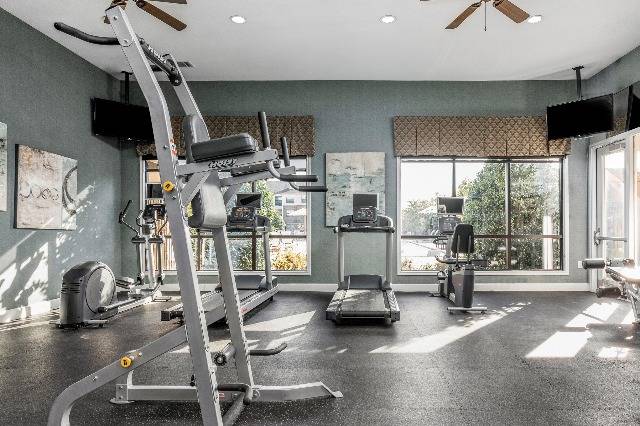 Fitness Center with Cardio and Free Weights