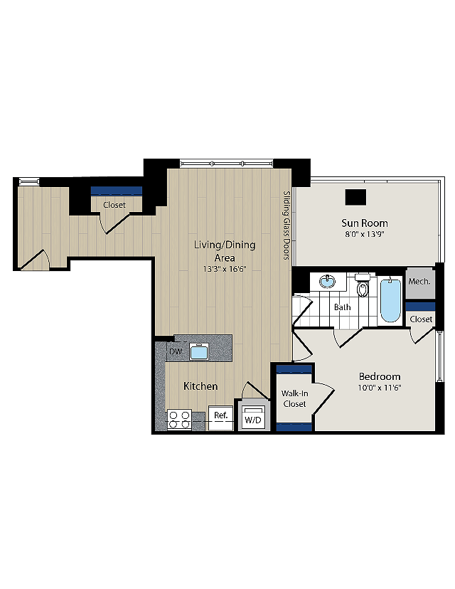 Floor Plan | Meridian at Courthouse Commons