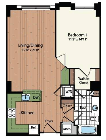 Floor Plan 12 | Meridian at Mt Vernon Triangle