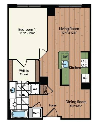 Floor Plan 14 | Meridian at Mt Vernon Triangle