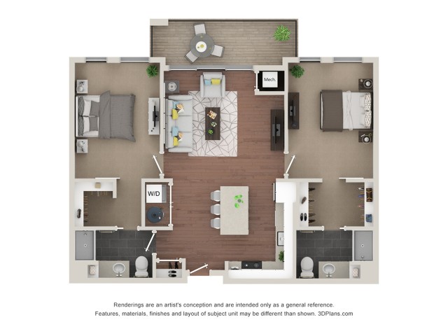 Two Bedroom Style A