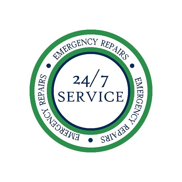 Emergency repairs are offered 24 hours a day, seven days a week
