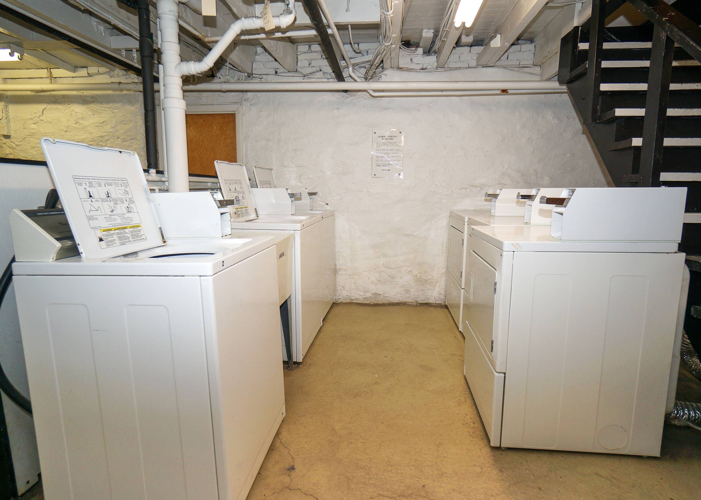 Laundry facility at the Nevilletree building