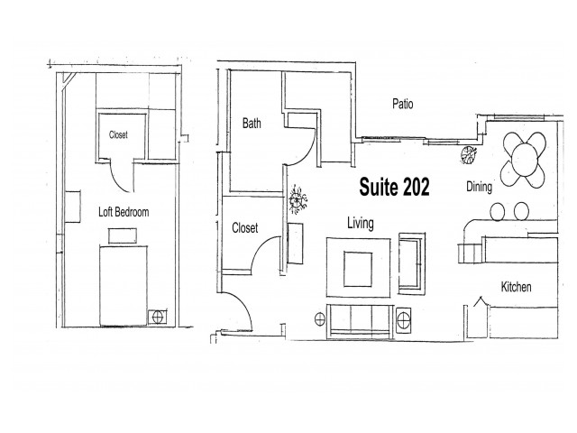 Furnished 1 Bedroom Loft 1 Bed Apartment Capitol Steps