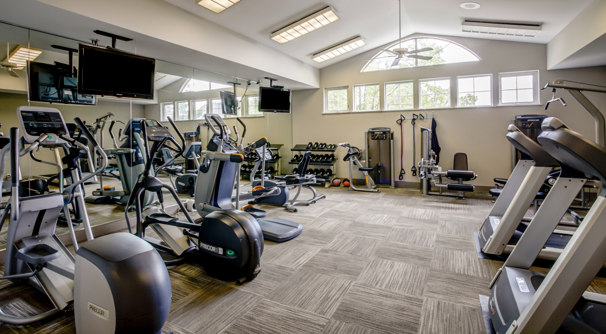 Fully-Equipped Fitness Center