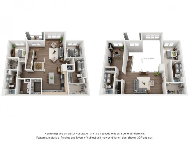 1 2 3 Bedroom Orlando Apartments M2 At Millenia