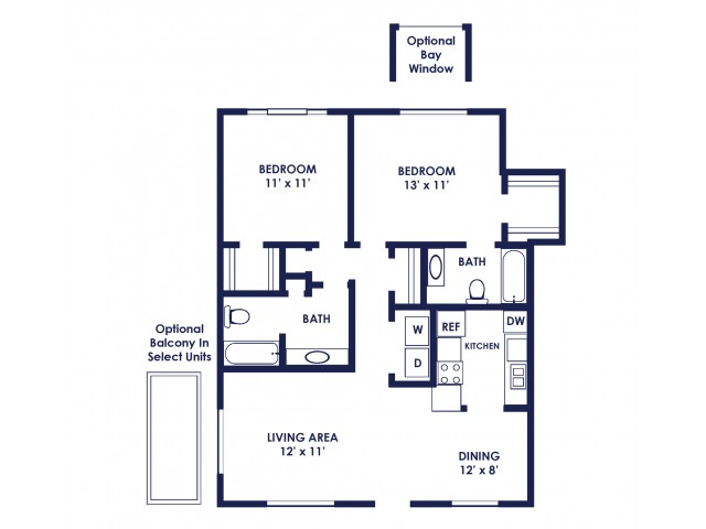 2 Bed 2 Bath Apartment In Tyler Tx Marabella Apartments