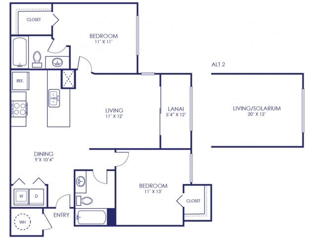 2 Bed 2 Bath Apartment In Brandon Fl Alvista Sterling Palms