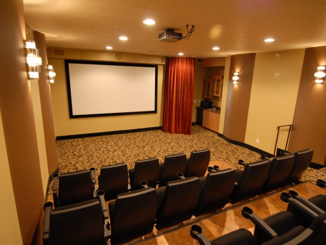 Image of Theater Room for Steeplechase Apartments