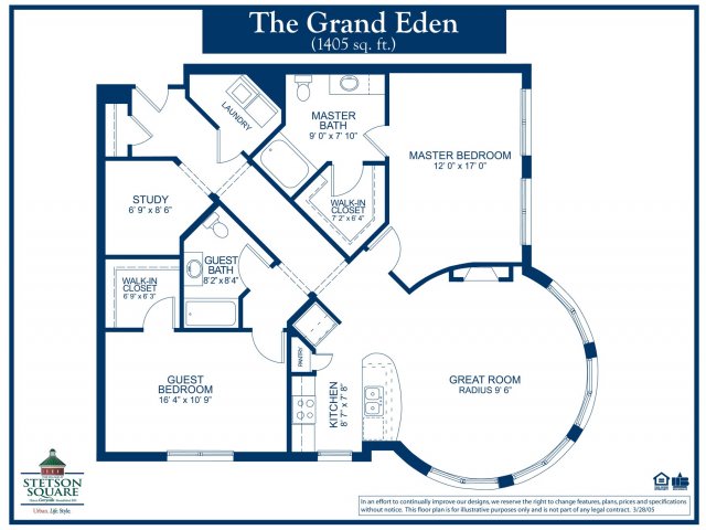 Grand Eden Two Bedroom Two Bath 2 Bed Apartment