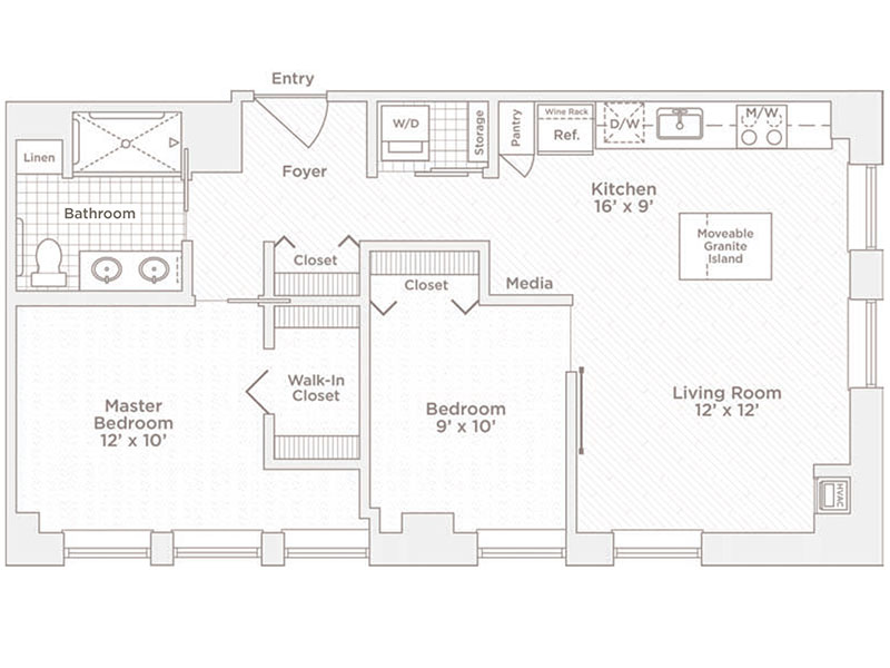 2 Bed 1 Bath Apartment In Minneapolis Mn Soo Line