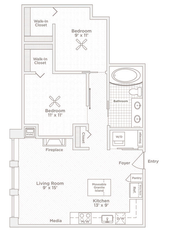 2 Bed 1 Bath Apartment In Minneapolis Mn Soo Line