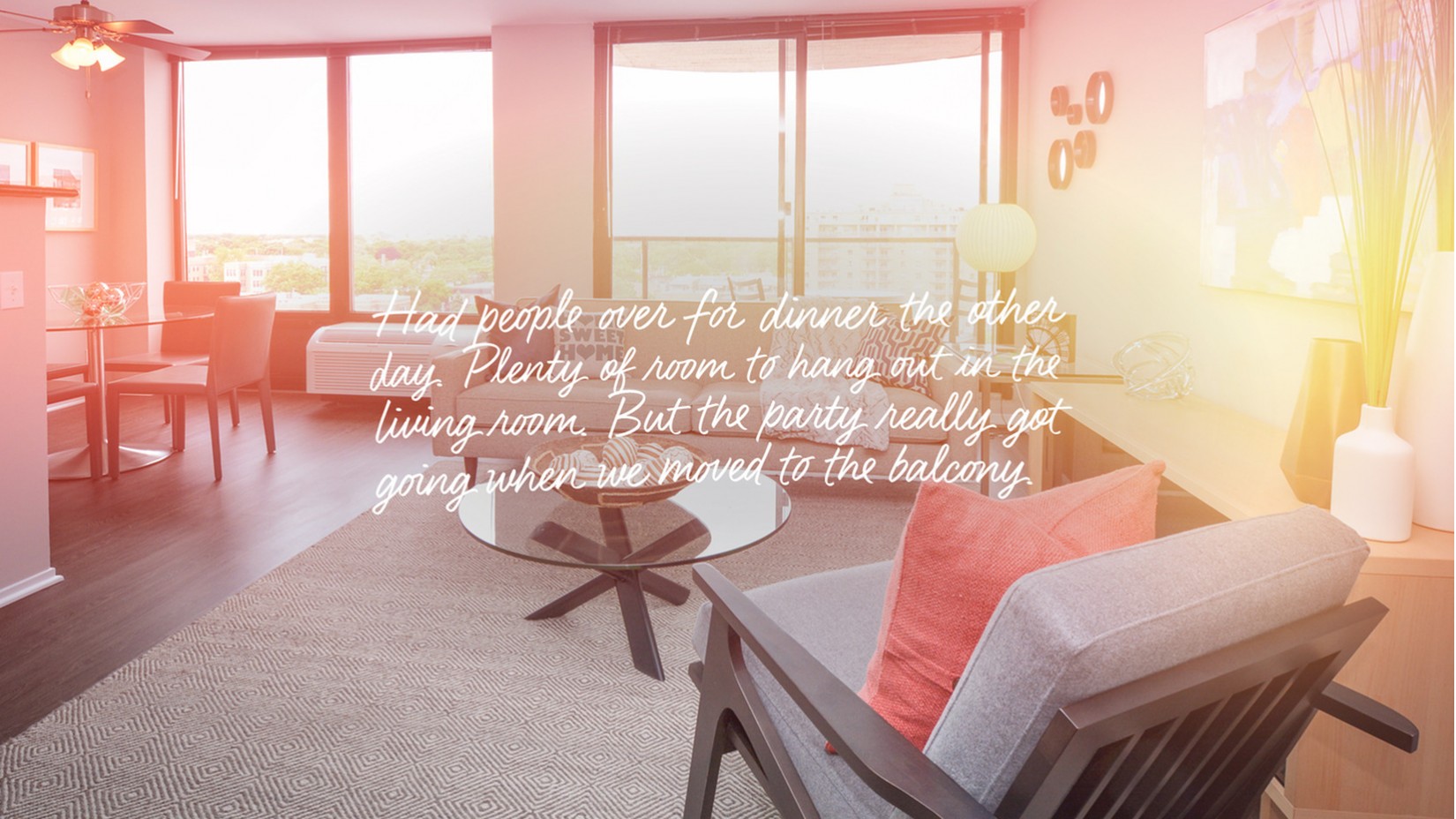 Elegant Living Room | Apartments for rent in Chicago, IL | The Montrose
