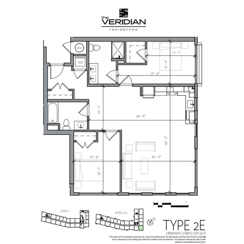 Floor Plan 6 | Portsmouth NH Luxury Apartments | Veridian Residences