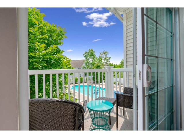 Spacious Apartment Balcony | Cranston RI Apartments For Rent | Independence Place