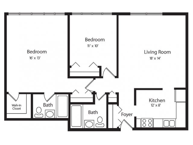 Chicago Studio 1 And 2 Bedroom Apartments The Pavilion