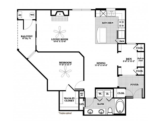 1 Bed Bath Apartment In Gaithersburg Md 17 Barkley Apartments All Floorplansa7d