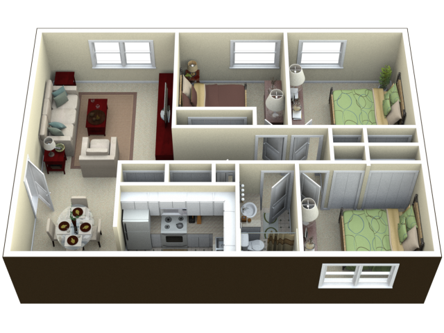 3 Bedroom