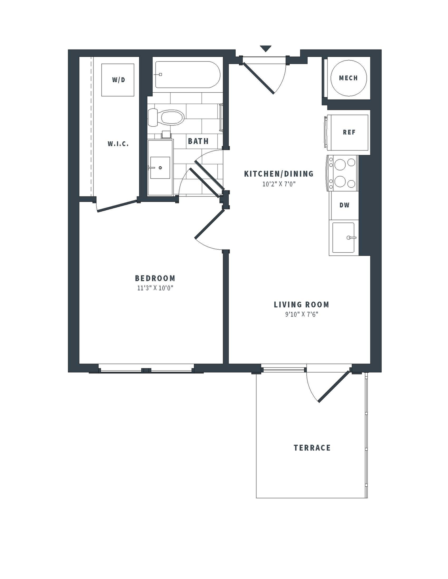 floorplan image of 542